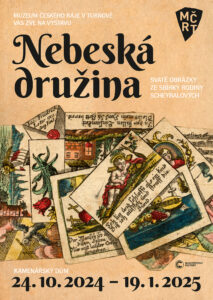 Výstava Nebeská družina – pozvánka