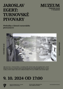 Turnovské pivovary; přednášky