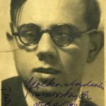 jaroslav Ježek; podobenka věnovaná Františku Riegrovi (1905–1978)